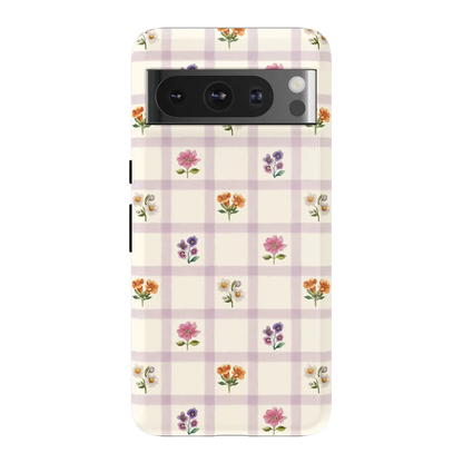 Meadow Check | Floral Gingham Case