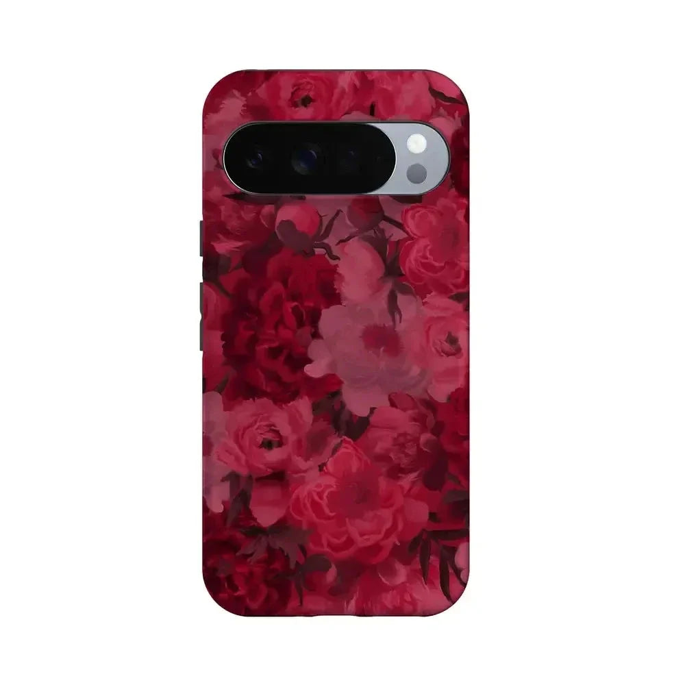 Romance Novel | Moody Floral Case iPhone Case get.casely Essential + MagSafe® Google Pixel 10 Pro XL
