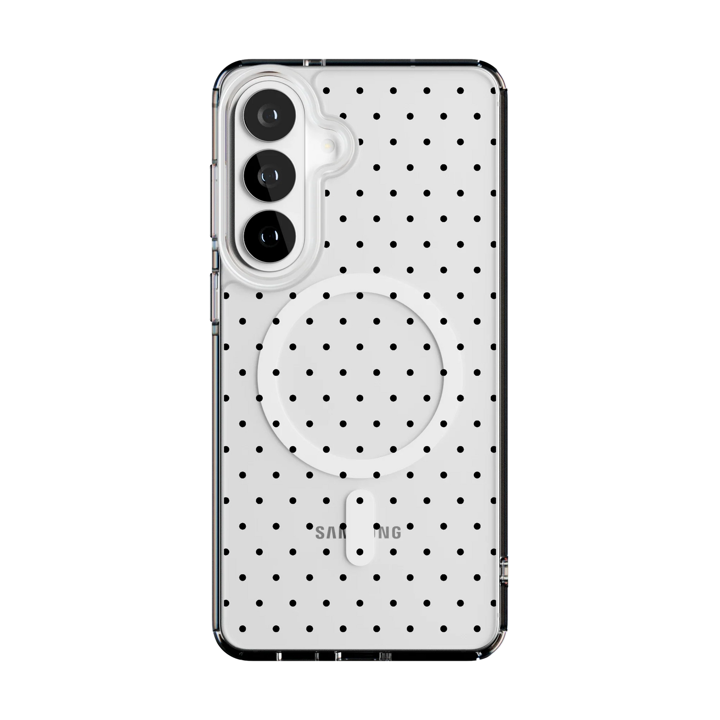 On the Dot | Black Polka Dot Case
