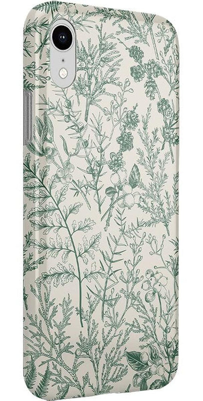 Sage Garden | Green Floral Case iPhone Case get.casely