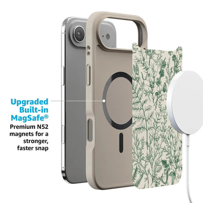 Sage Garden | Green Floral Case iPhone Case get.casely