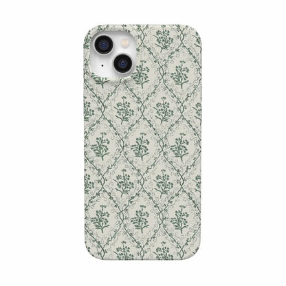 Sage Tapestry | Floral Vines Case iPhone Case get.casely Classic + MagSafe® iPhone 14 Plus