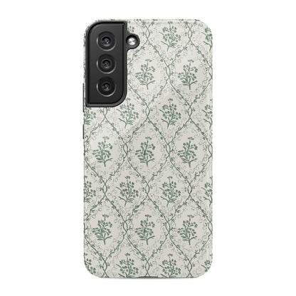 Sage Tapestry | Floral Vines Case iPhone Case get.casely Essential Galaxy S22 Plus