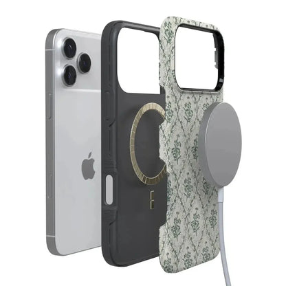 Sage Tapestry | Floral Vines Case iPhone Case get.casely