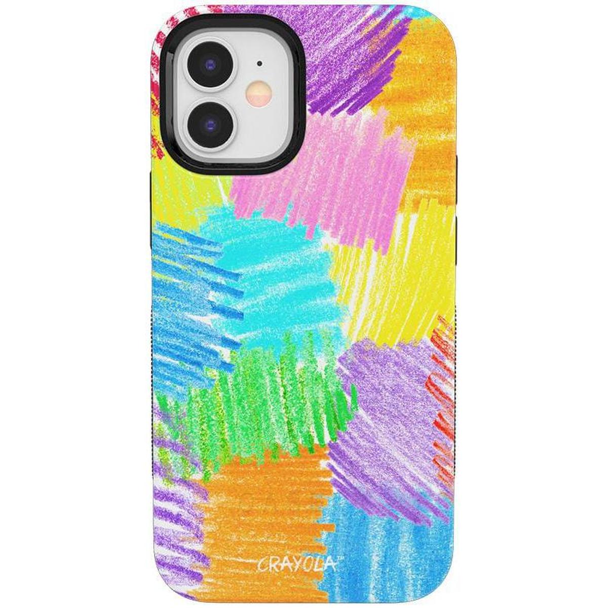Scribble Me That | Crayola Rainbow Pencil Case iPhone Case Crayola Bold + MagSafe® iPhone 12
