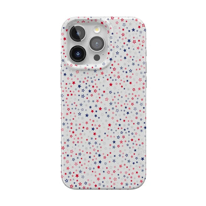 Seeing Stars | Red, White & Blue Case Phone Case Casetry Classic + MagSafe® iPhone 15 Pro Max