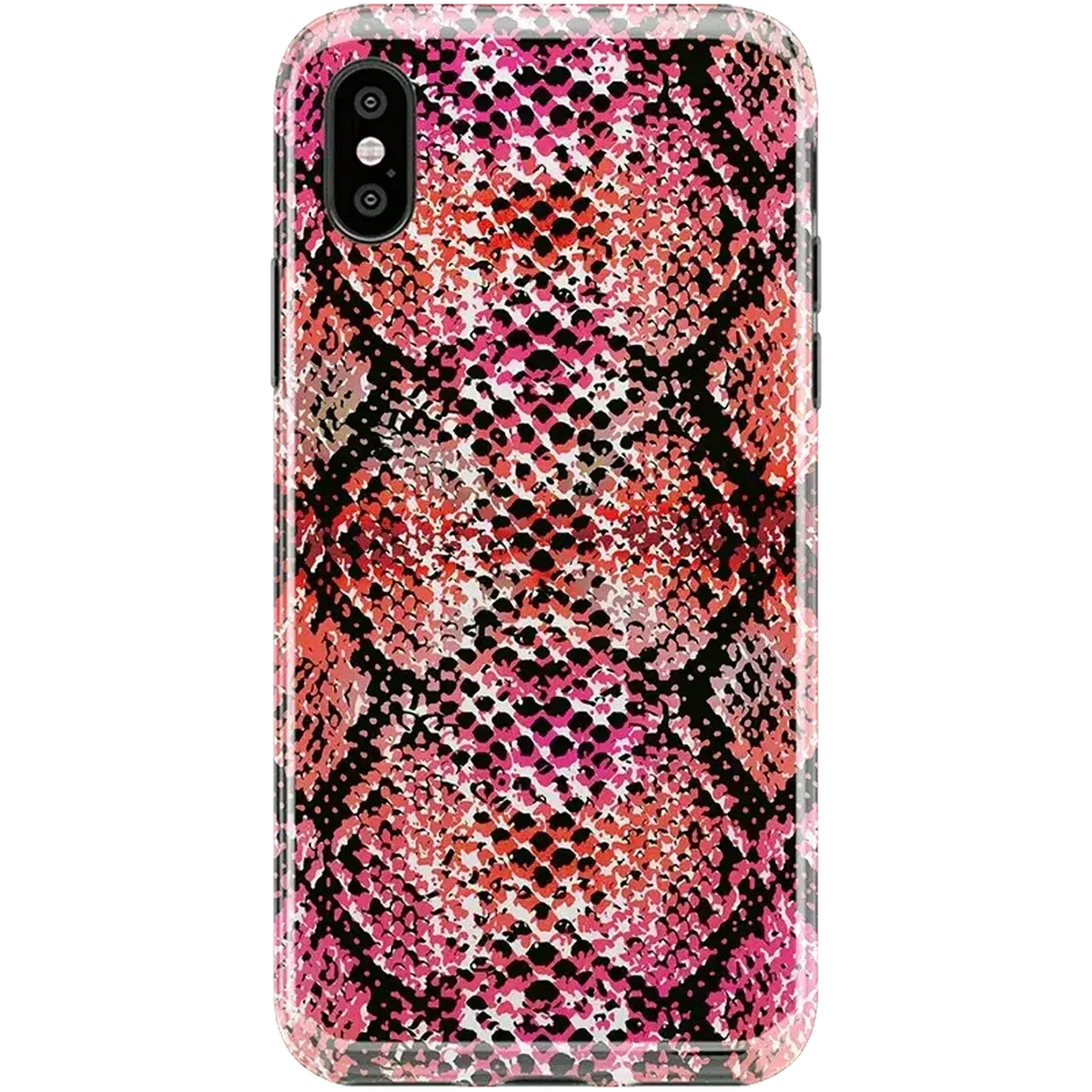 Snake Along | Red Snake Skin Case iPhone Case get.casely Classic iPhone XS Max