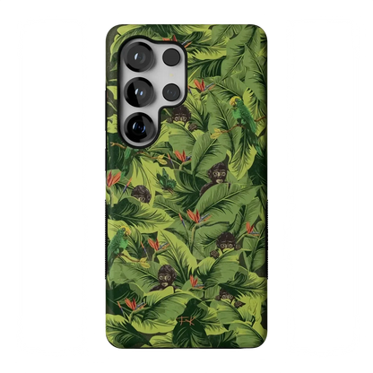 Sneaky Monkeys | Frida Kahlo Jungle Floral Case iPhone Case get.casely Bold Flex + MagSafe® Galaxy S26 Ultra