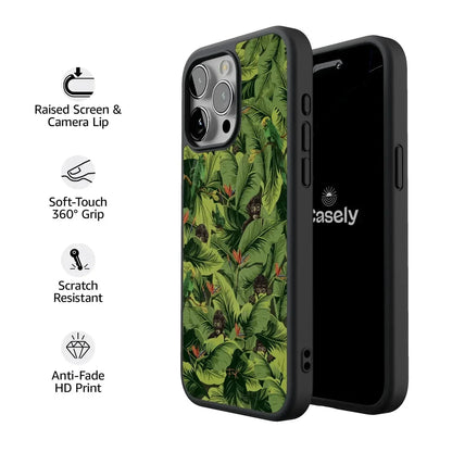 Sneaky Monkeys | Frida Kahlo Jungle Floral Case iPhone Case get.casely