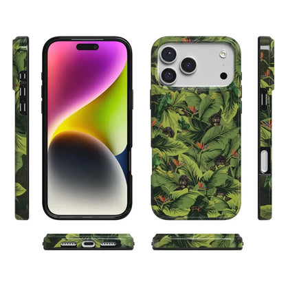 Sneaky Monkeys | Frida Kahlo Jungle Floral Case iPhone Case get.casely
