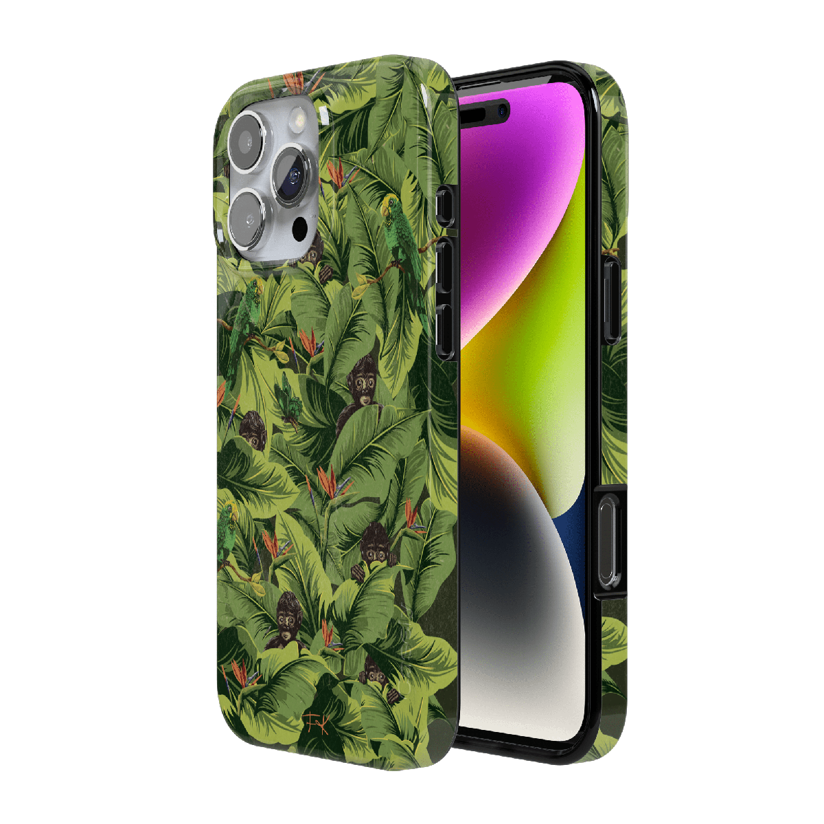 Sneaky Monkeys | Frida Kahlo Jungle Floral Case iPhone Case get.casely