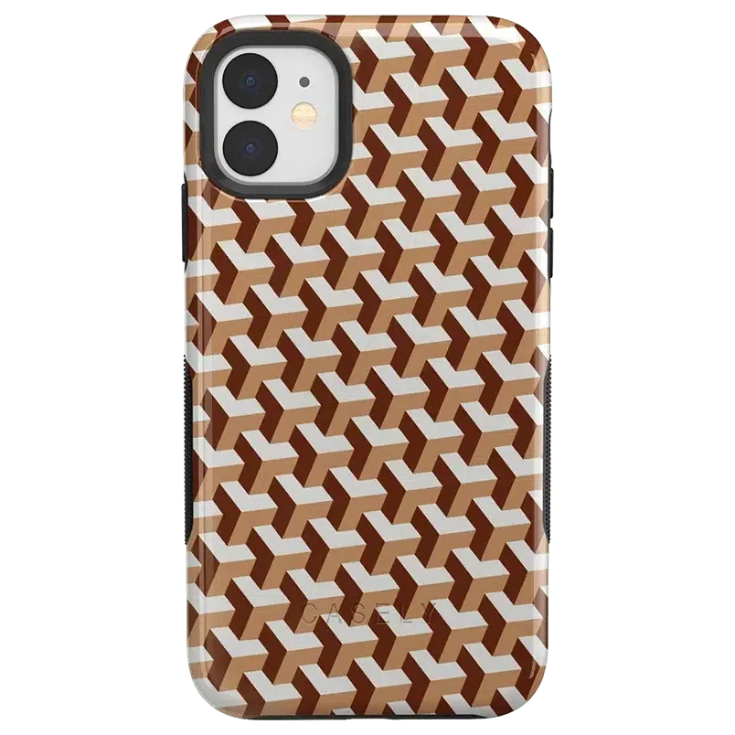 Step It Up | Abstract Geo Case iPhone Case get.casely Bold iPhone 11