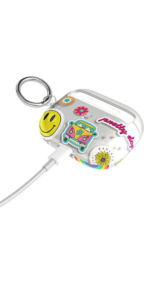Stuck on U | Festival Sticker Floral AirPods Case AirPods Case get.casely