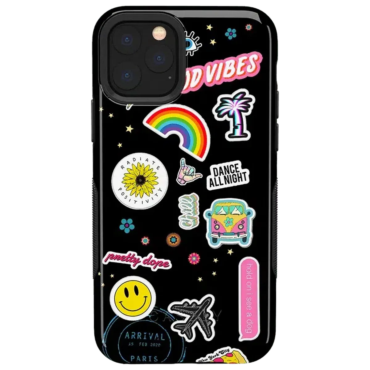 Stuck on U | Festival Sticker Floral Case iPhone Case get.casely Bold iPhone 11 Pro