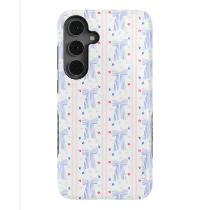 Summer Bows | Coquette Case Phone Case Casetry Bold Flex + MagSafe® Galaxy S25 Plus