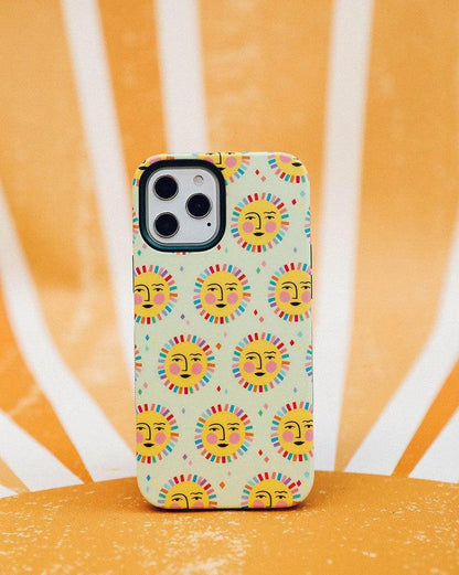 Sunny Days | Sun Patterned Case iPhone Case CASELY