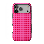 Sweet Jam | Hot Pink Gingham Case