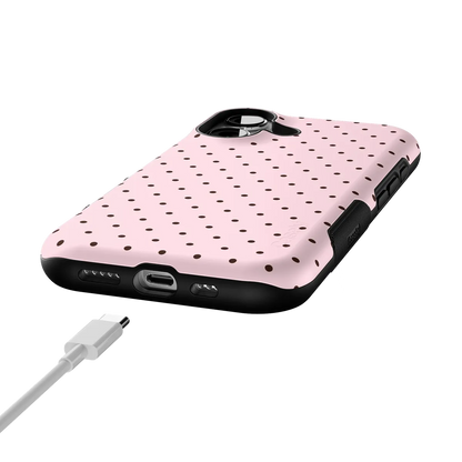 On the Dot | Pink Polka Dot Case
