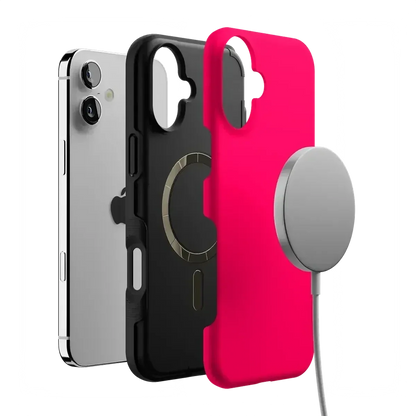 Think Pink | Solid Neon Pink Case iPhone Case get.casely