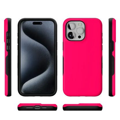 Think Pink | Solid Neon Pink Case iPhone Case get.casely