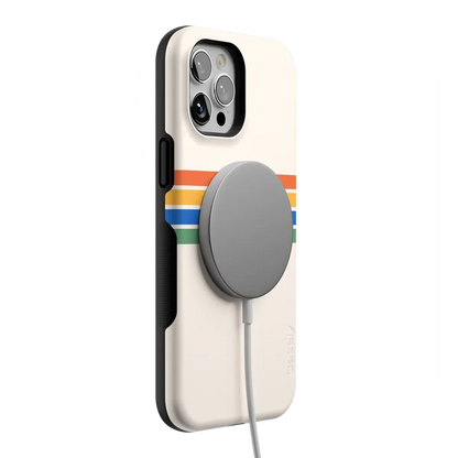 Totally Groovy | Rainbow Stripes Color Block Case iPhone Case get.casely