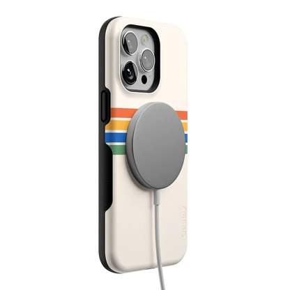 Totally Groovy | Rainbow Stripes Color Block Case iPhone Case get.casely