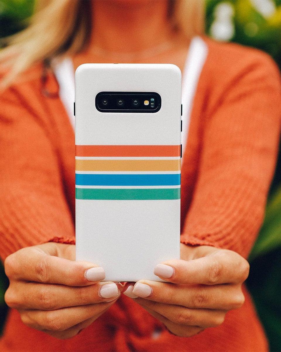 Totally Groovy | Rainbow Stripes Color Block Samsung Case Samsung Case get.casely