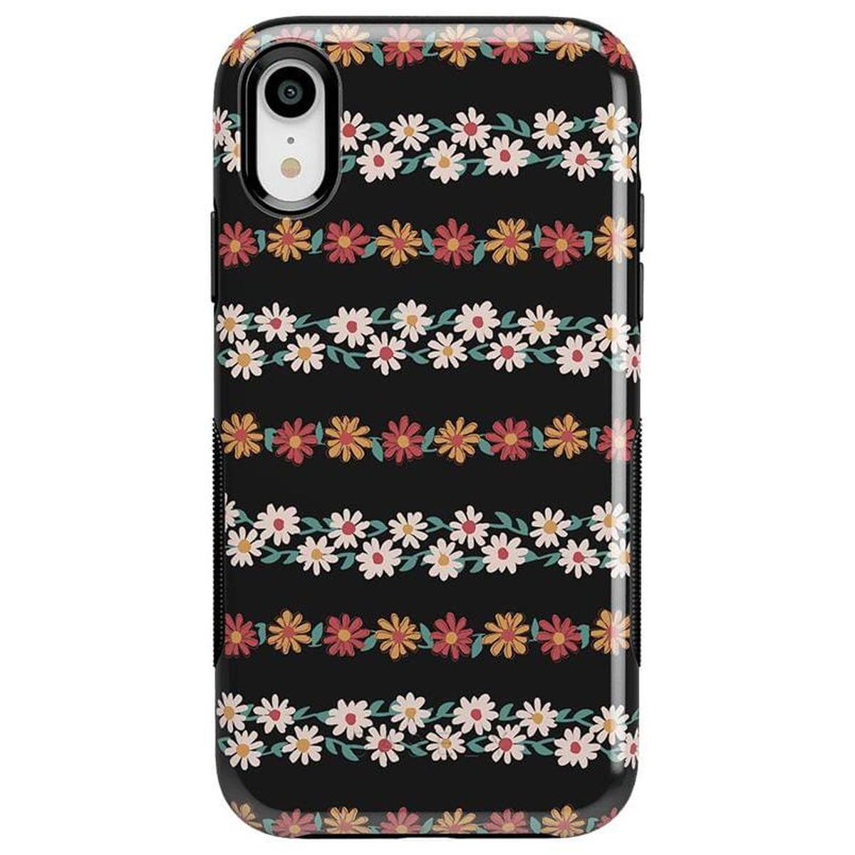 Totally Rad | Daisy Print Floral Case iPhone Case get.casely Bold iPhone XR