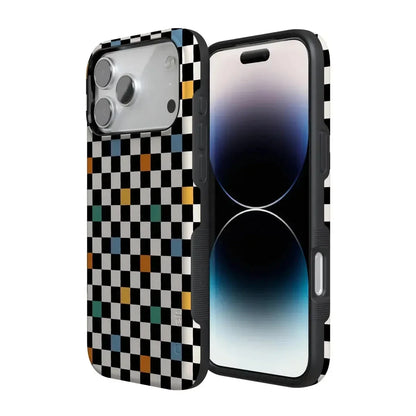 Tropical Color Splash | Abstract Retro Case iPhone Case get.casely