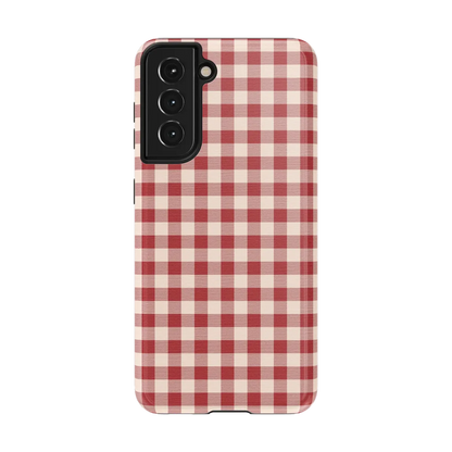 Sweet Jam | Red Gingham Case - Galaxy S21