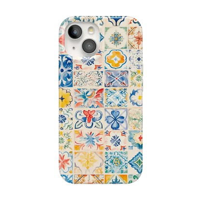 Tuscan Tiles | Dolce Vita Case iPhone Case get.casely Classic + MagSafe® iPhone 15