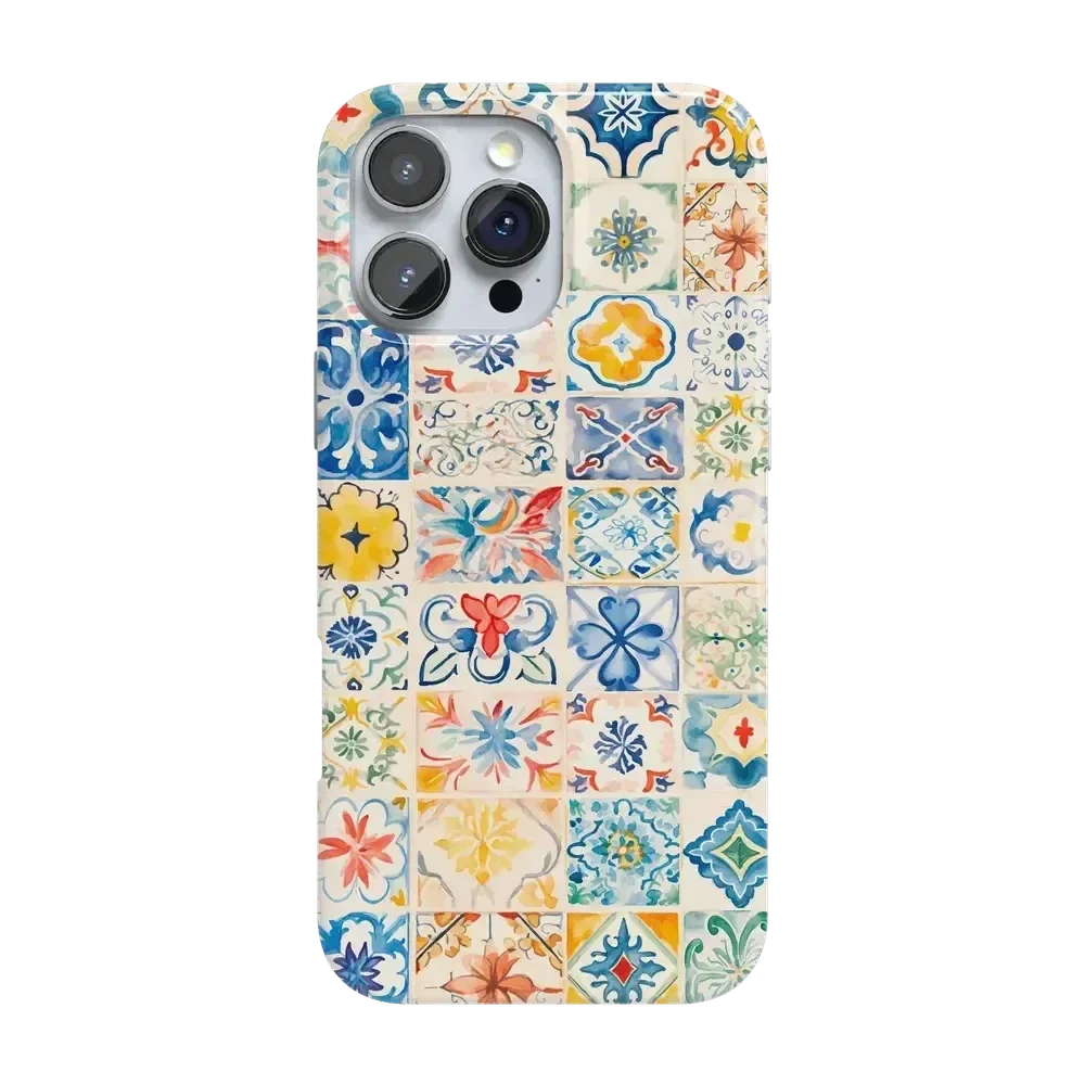 Tuscan Tiles | Dolce Vita Case iPhone Case get.casely Classic + MagSafe® iPhone 16 Pro Max