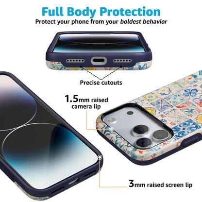 Tuscan Tiles | Dolce Vita Case iPhone Case get.casely