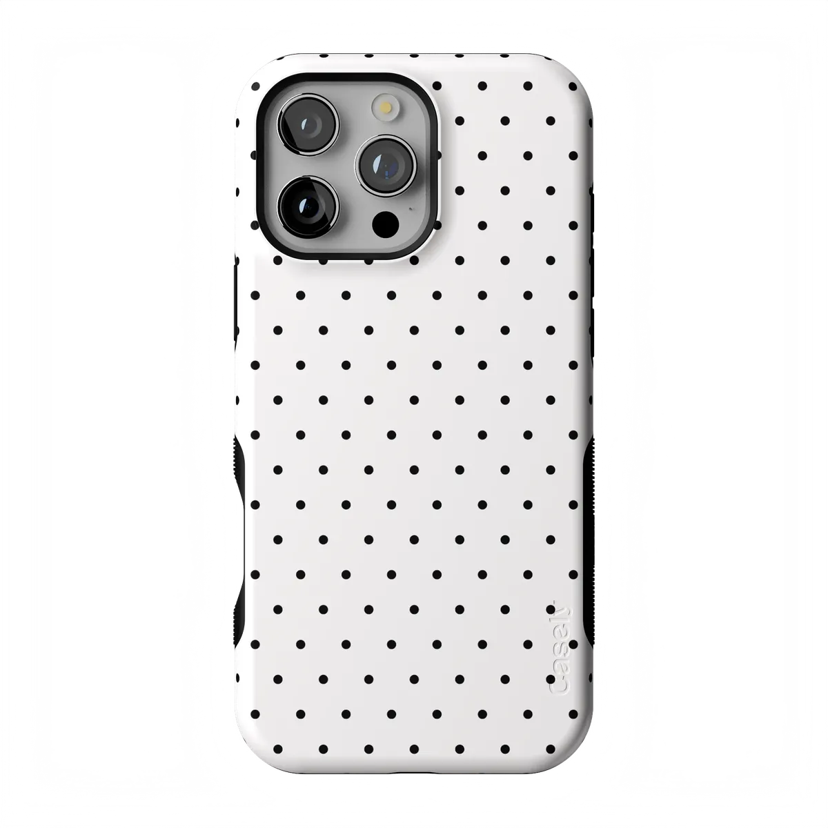 On the Dot | Black Polka Dot Case