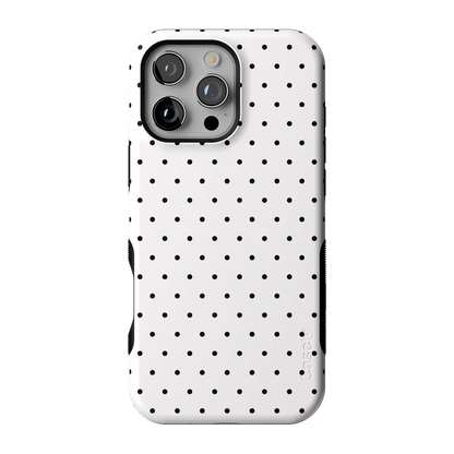 On the Dot | Black Polka Dot Case
