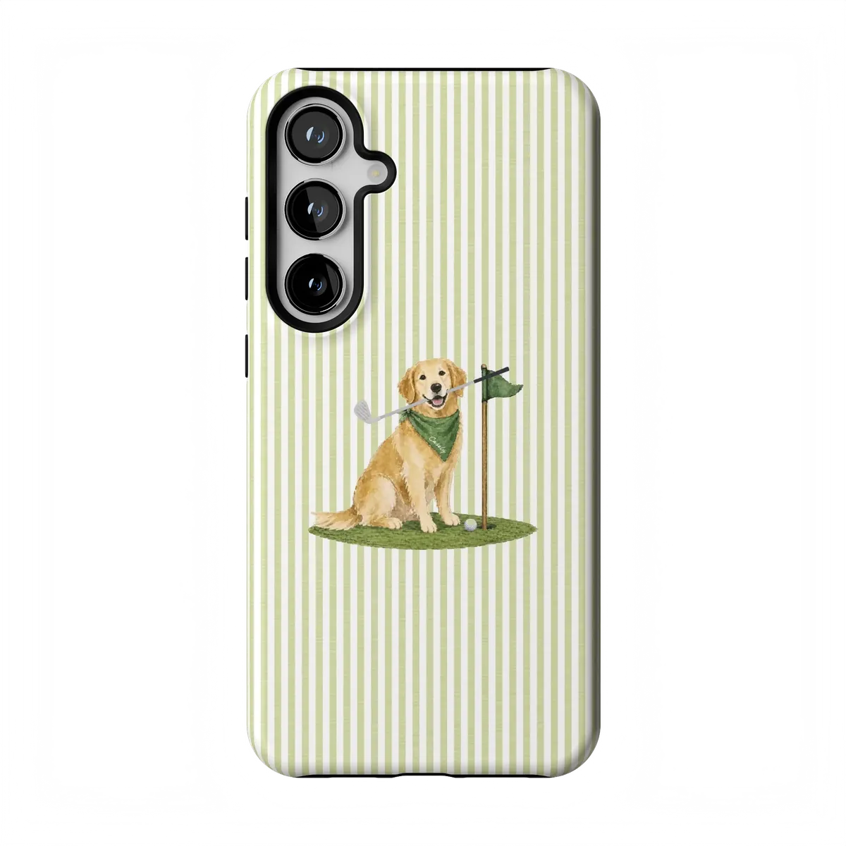 Golden on the Green | Clubhouse Case - Galaxy S24 Plus