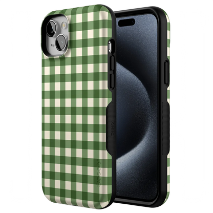 Checked Twice | Green Plaid Case
