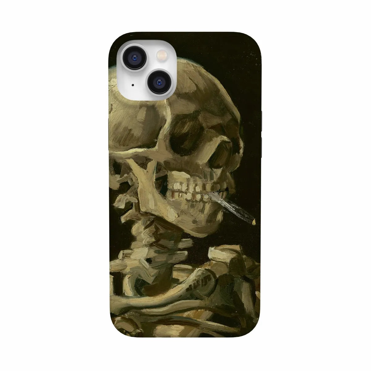 Van Gogh | Head of a Skeleton with a Burning Cigarette Phone Case iPhone Case Van Gogh Museum Classic + MagSafe® iPhone 14 Plus