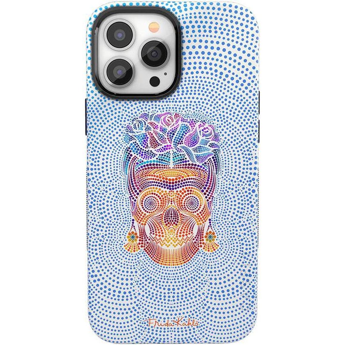 Vida y Muerte | Frida Kahlo Dotted Skull Case iPhone Case get.casely Bold + MagSafe® iPhone 13 Pro Max