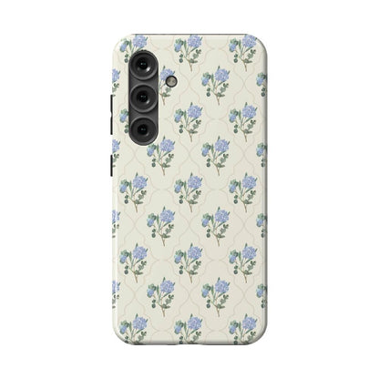Vintage Garden | Blue Hydrangea Case iPhone Case get.casely Essential Galaxy S24