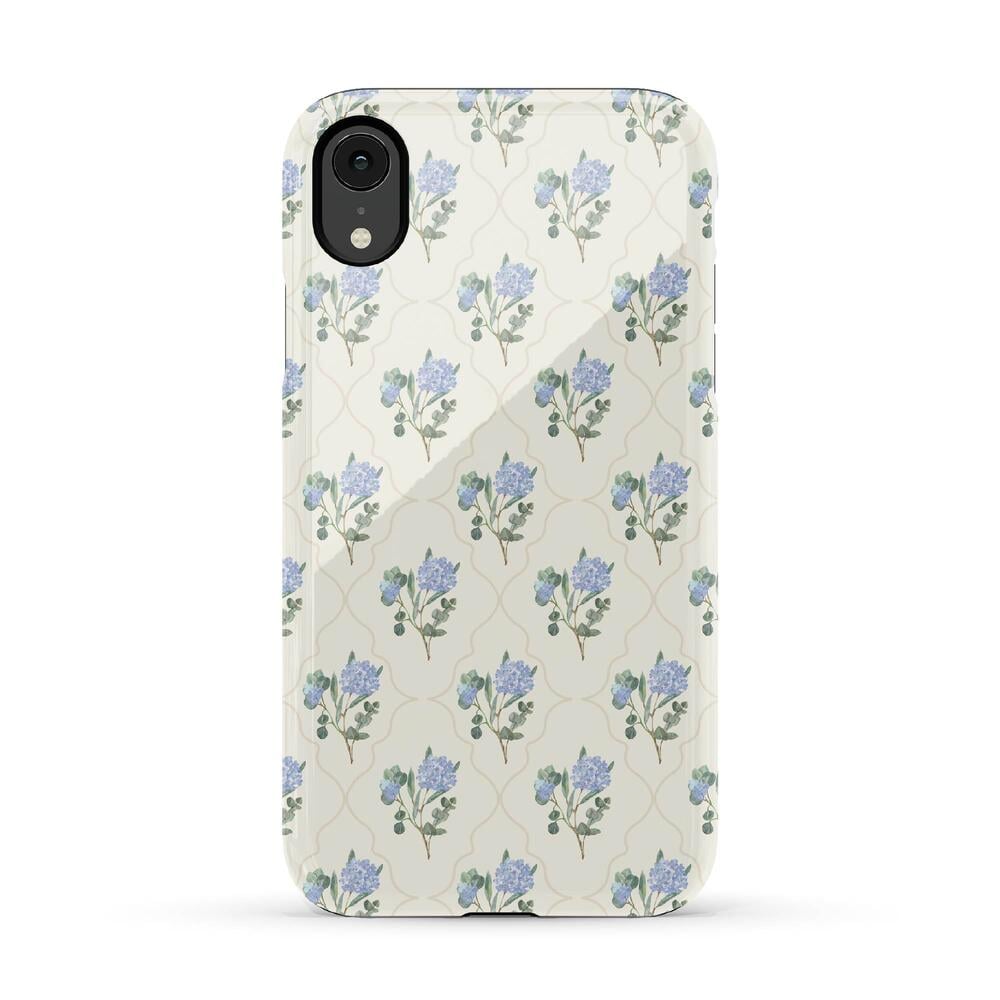 Vintage Garden | Blue Hydrangea Case iPhone Case get.casely Essential iPhone XR