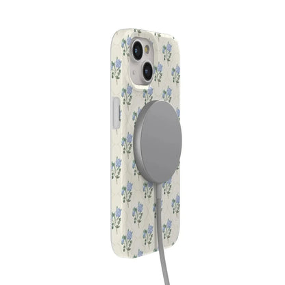Vintage Garden | Blue Hydrangea Case iPhone Case get.casely
