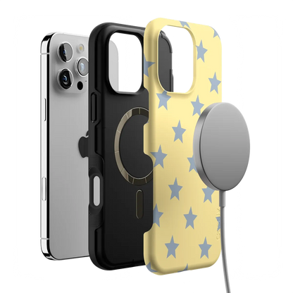 Shine Bright | Butter Yellow Stars Case