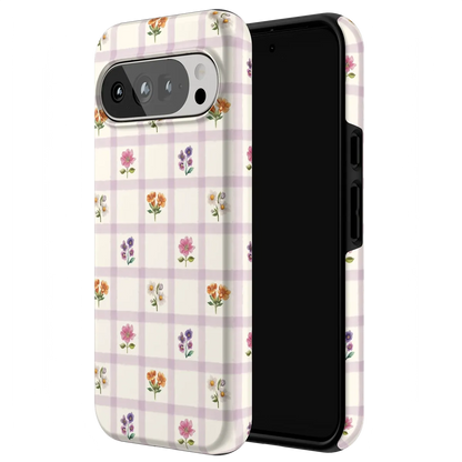 Meadow Check | Floral Gingham Case