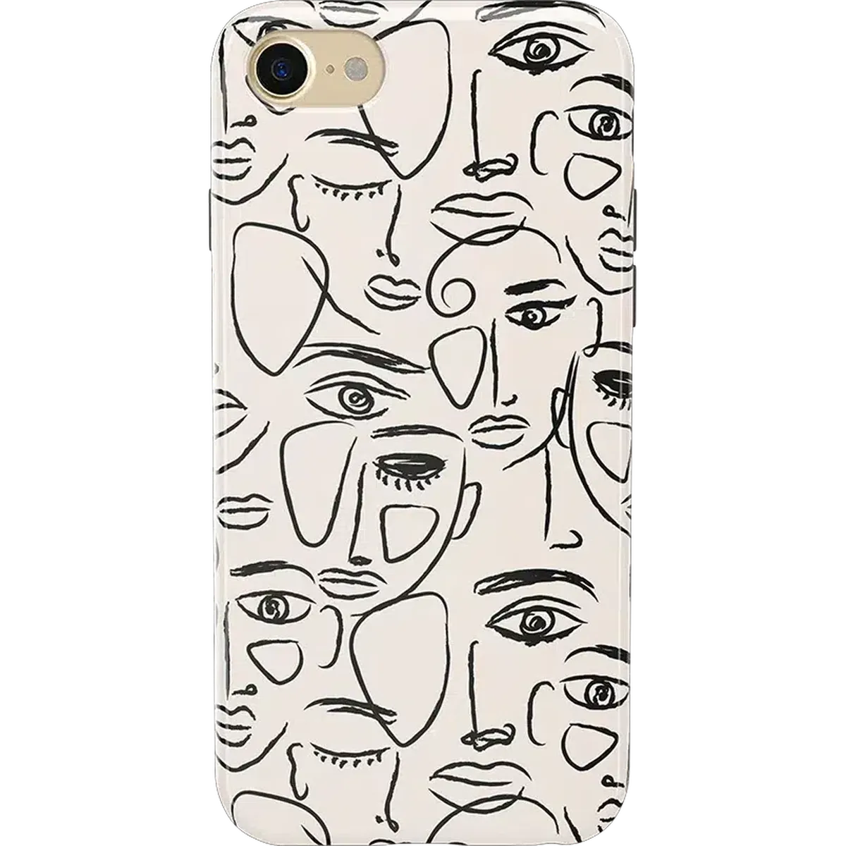 We're All Human | Minimal Face Art Case iPhone Case get.casely Classic iPhone SE (2020 & 2022)