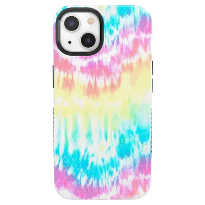 Wild & Free | Classic Rainbow Tie Dye iPhone Case iPhone Case get.casely Bold + MagSafe® iPhone 13
