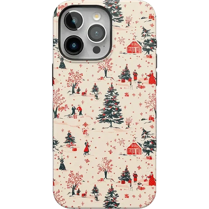 Winter Nostalgia | Vintage Holiday Case Phone Case Casetry Bold Flex + MagSafe® iPhone 15 Pro Max