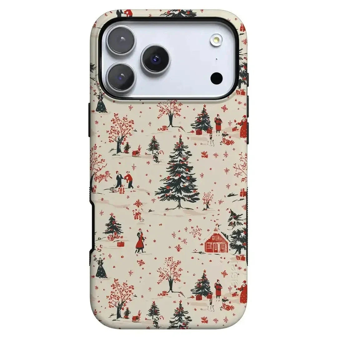 Winter Nostalgia | Vintage Holiday Case Phone Case Casetry Bold Flex + MagSafe® iPhone 17 Pro Max