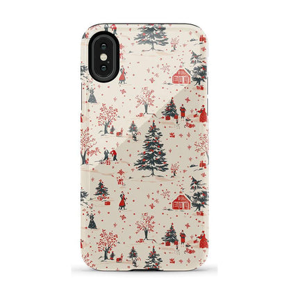 Winter Nostalgia | Vintage Holiday Case Phone Case Casetry Essential iPhone X / XS