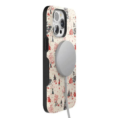 Winter Nostalgia | Vintage Holiday Case Phone Case Casetry